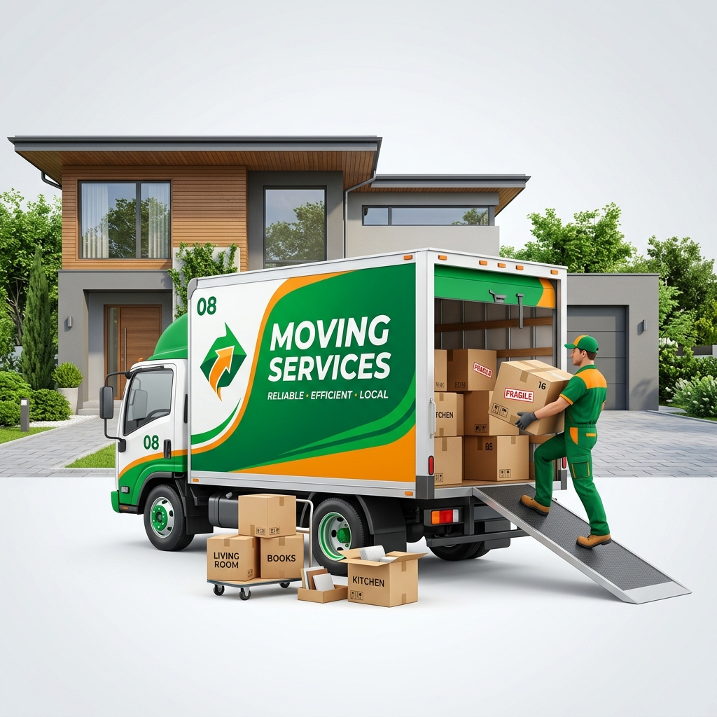 KRUPA Packers Moving Truck