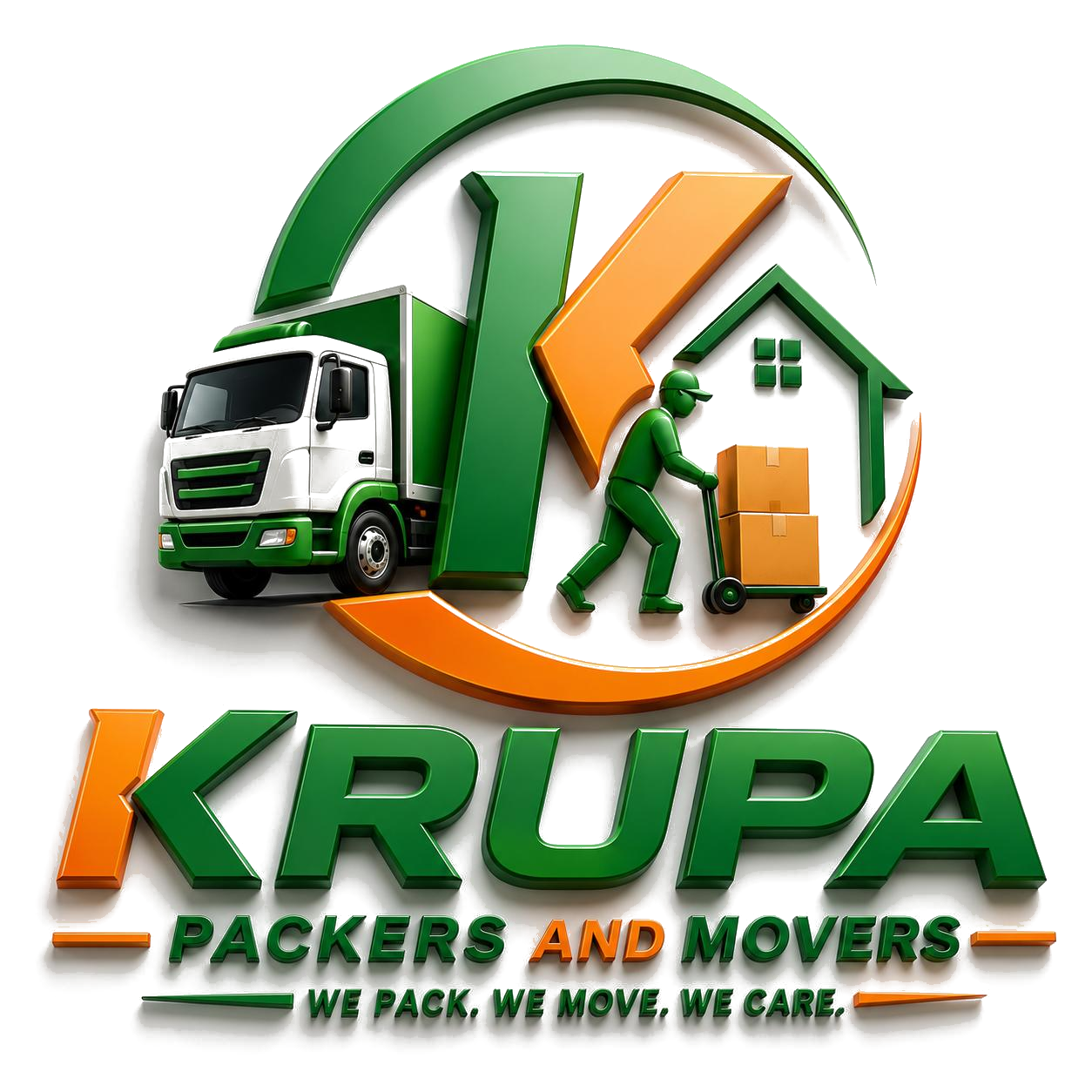 KRUPA Packers and Movers Logo