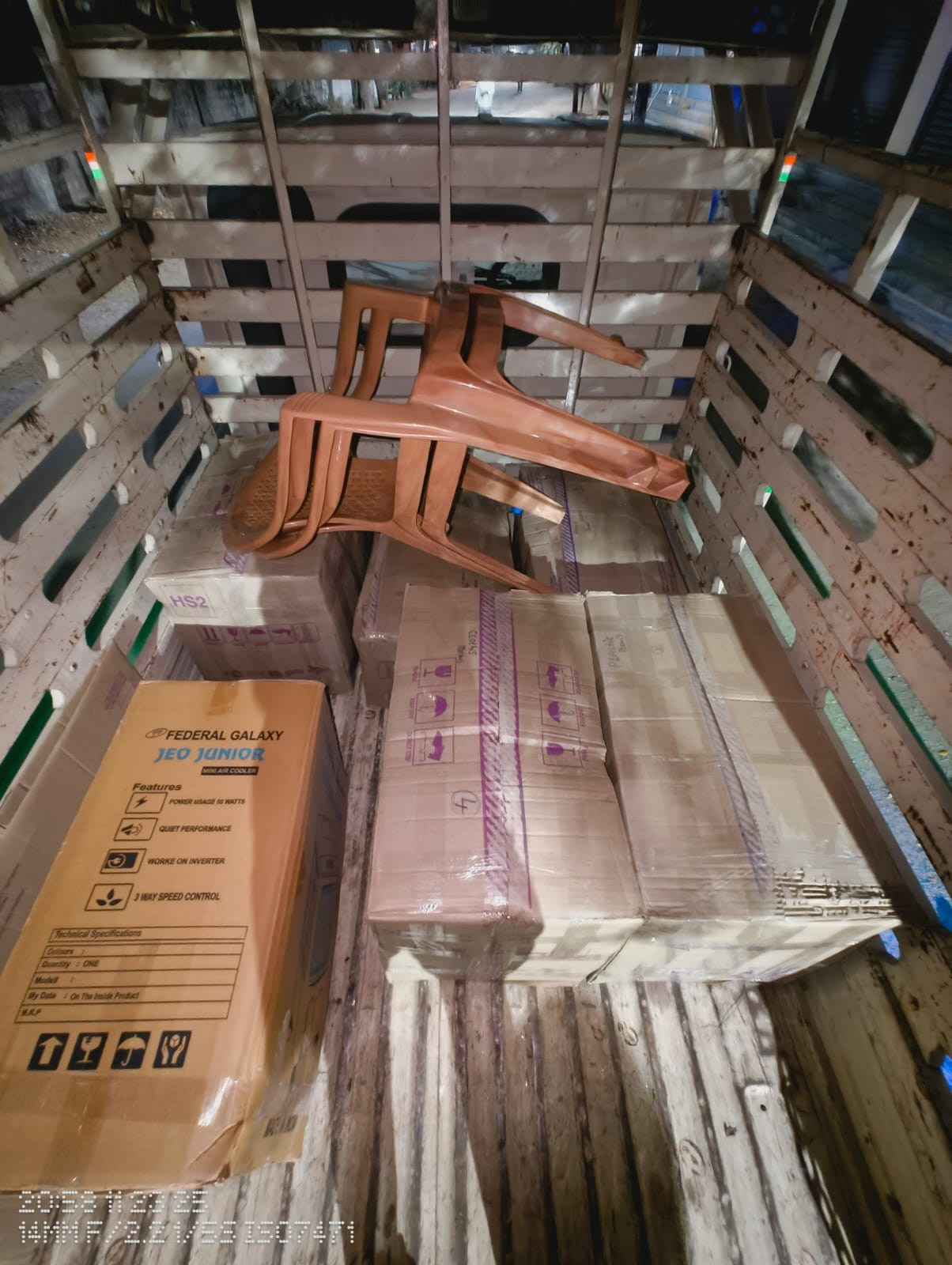 Interstate Sealed Cargo Container
